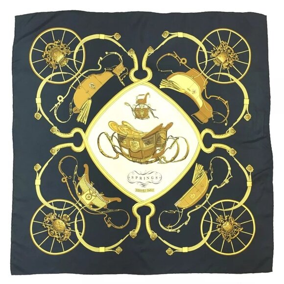 689197AH (S2) Hermes Scarf Carre 90 Multicolor Silk - Picture 1 of 9